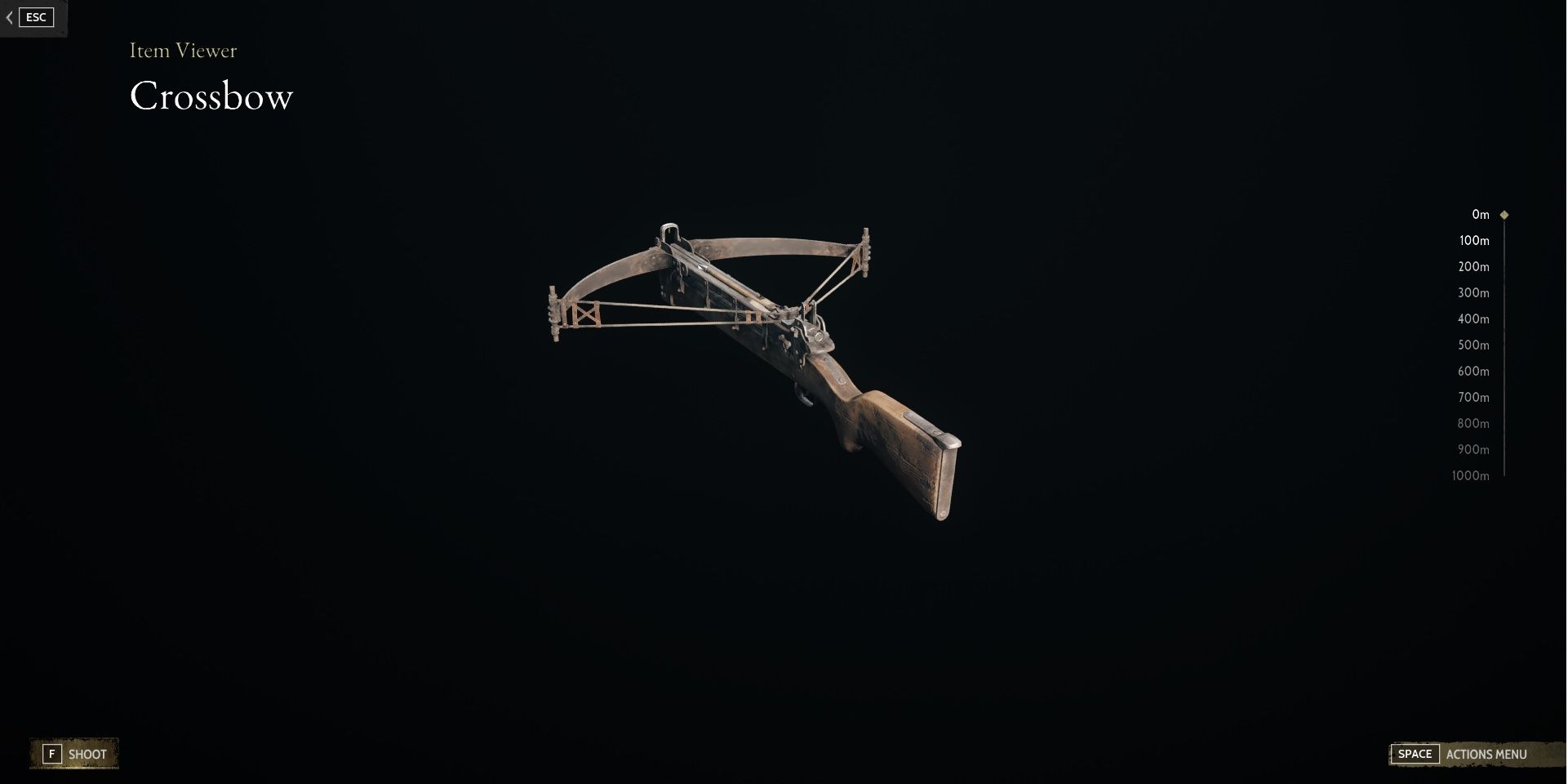 crossbow 3d model view