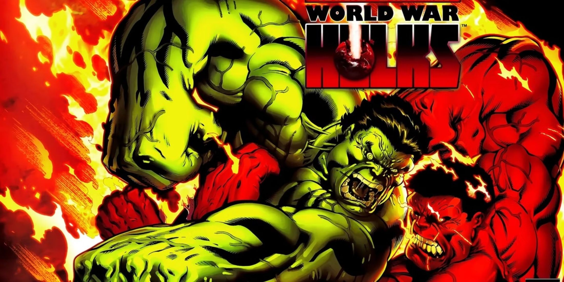 Green vs. Red Hulk