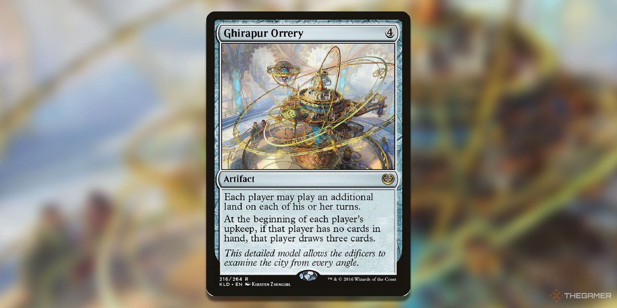 Ghirapur Orrery card, from Kaladesh.