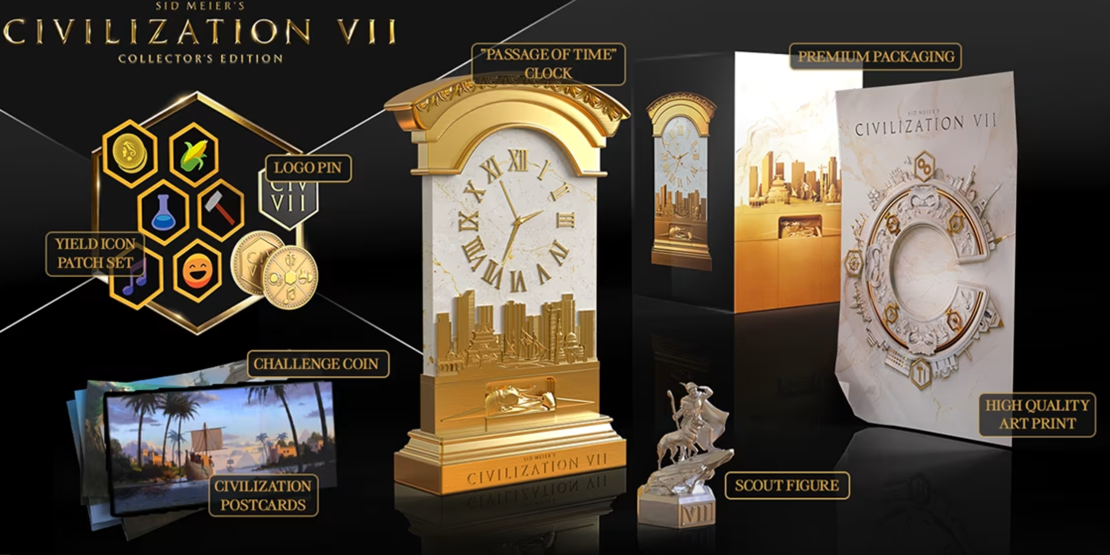 Civilization 7 Special Editions Preorder Bonuses Rewards Civ 7 Collectors Edition