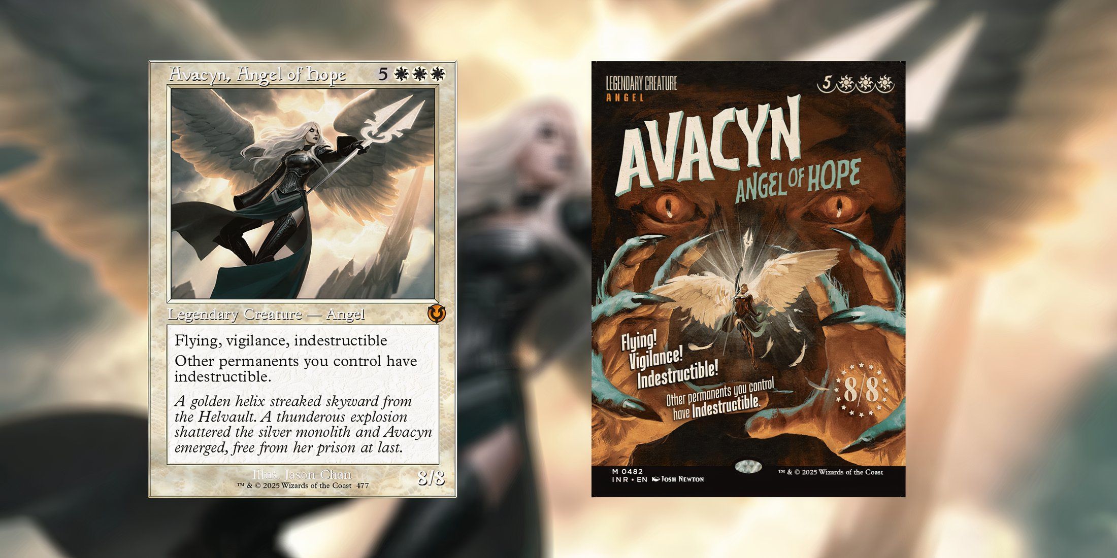 Magic: The Gathering Innistrad Remastered Avacyn Angel Of Hope Reprint