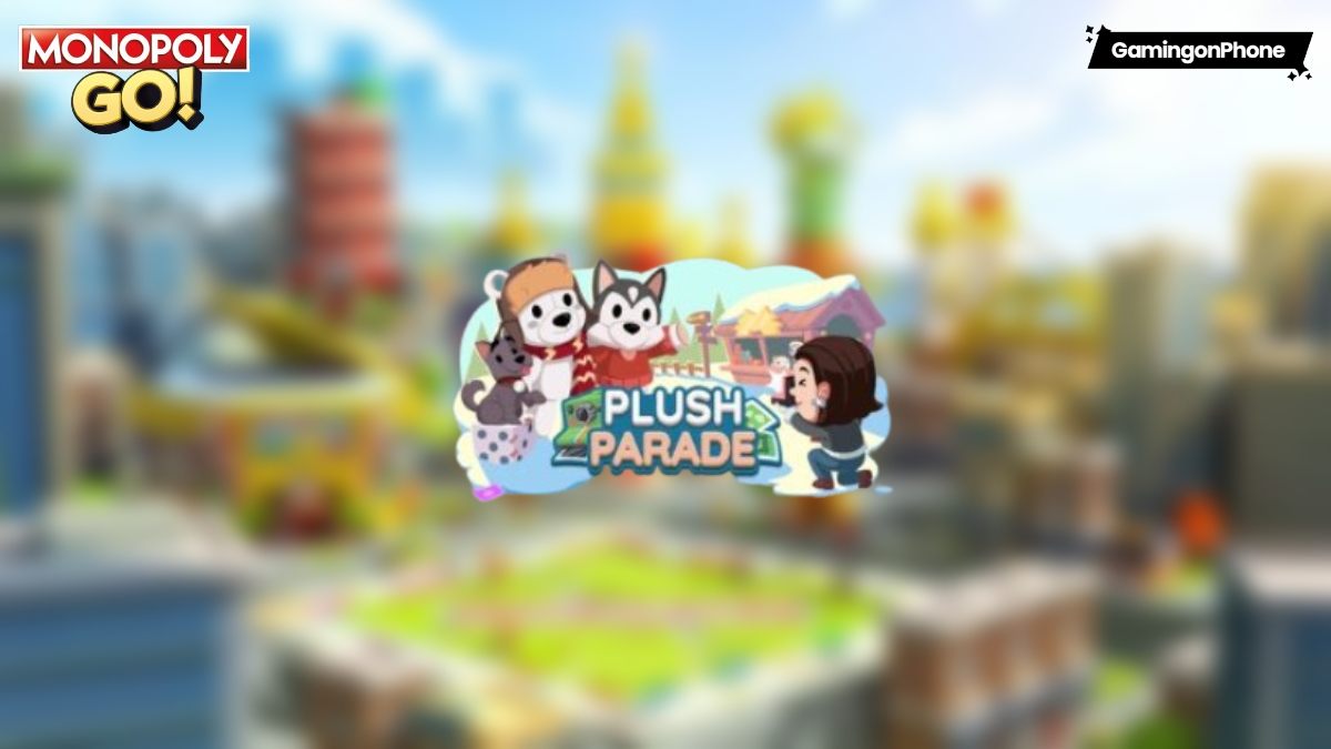 Monopoly GO Plush Parade Event Cover