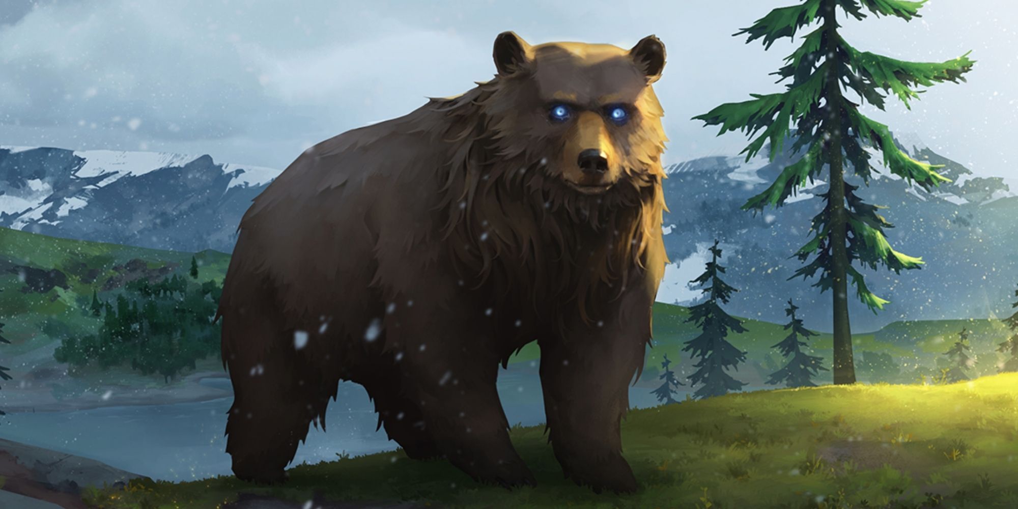 Bjarki, Clan Of The Bear In-game Artwork from Northgard.