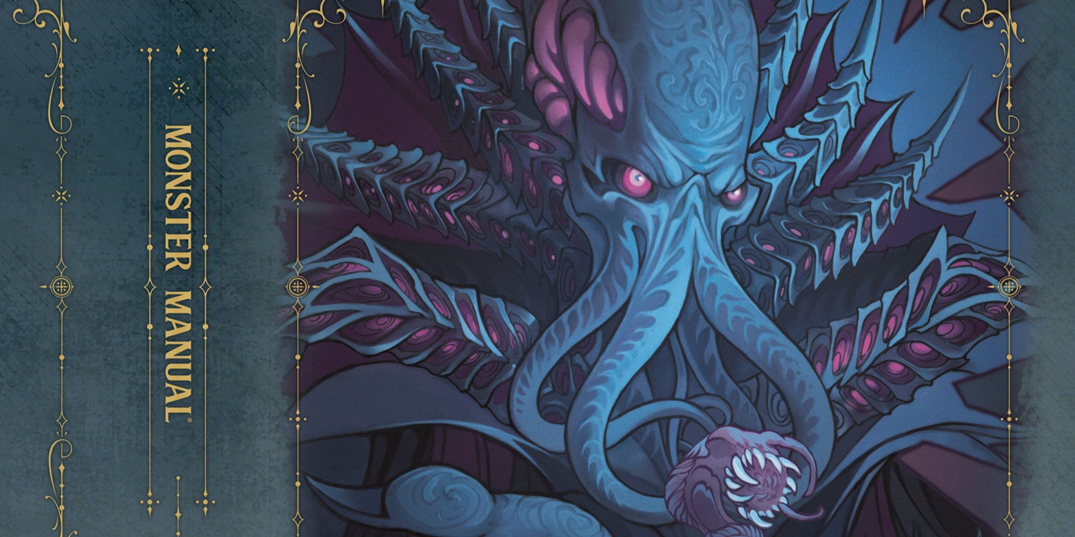 The 2025 Dungeons & Dragons Alternate Cover Monster Manual Featuring a Mindflayer.