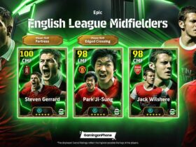 English League Epic Midfielders eFootball 2025 cover