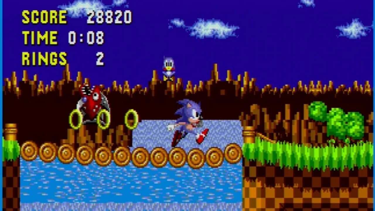 Sonic The Hedgehog Mod Degrades Game Quality In Real Time In The Weirdest Way