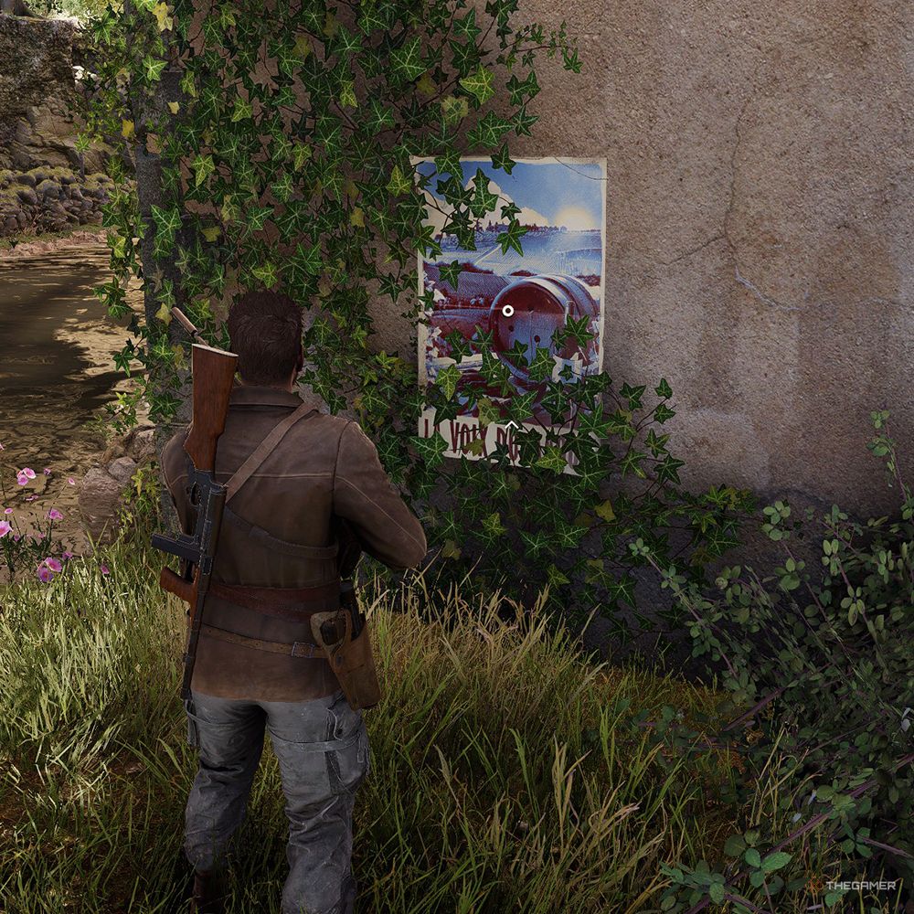 Le Voix Du Maquid Propaganda Poster In Sniper Elite Resistance.