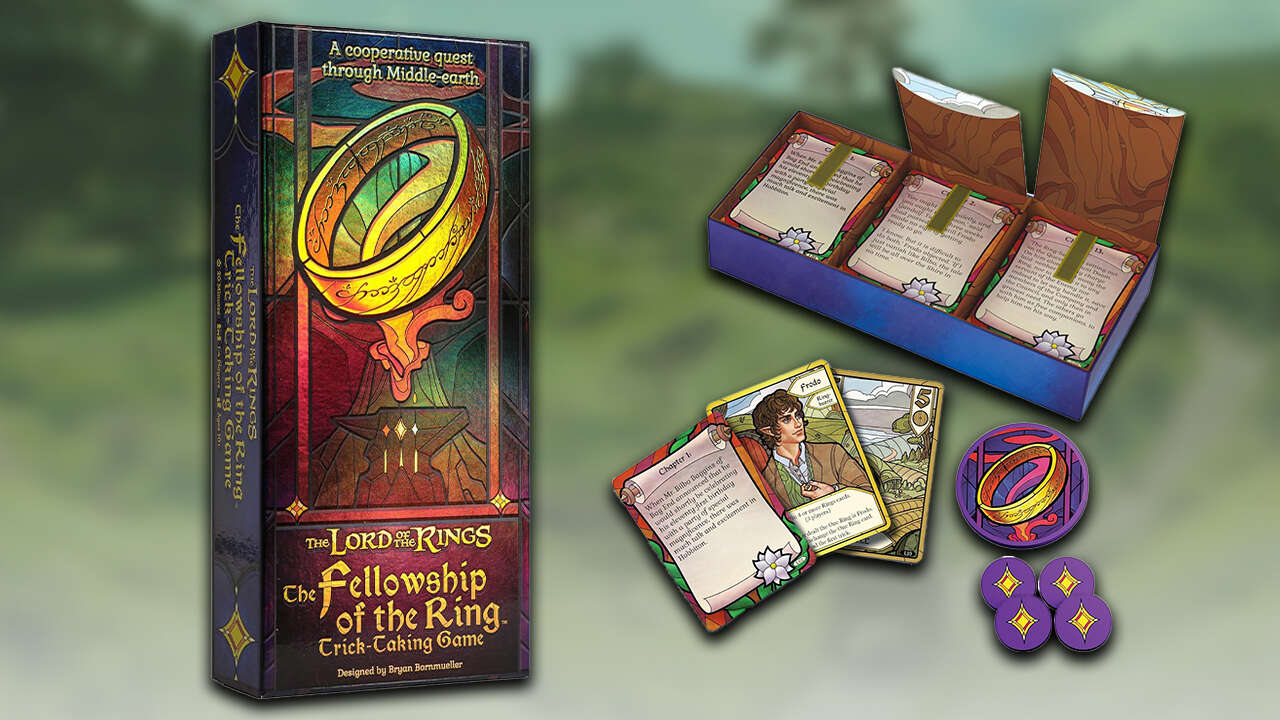 Relive The Fellowship Of The Ring With This New Lord Of The Rings Co-op Card Game