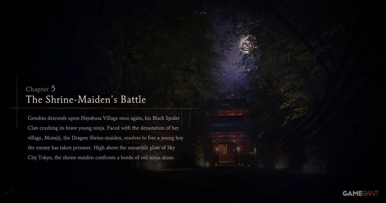 chapter 5 the shrine maidens battle ninja gaiden 2 black