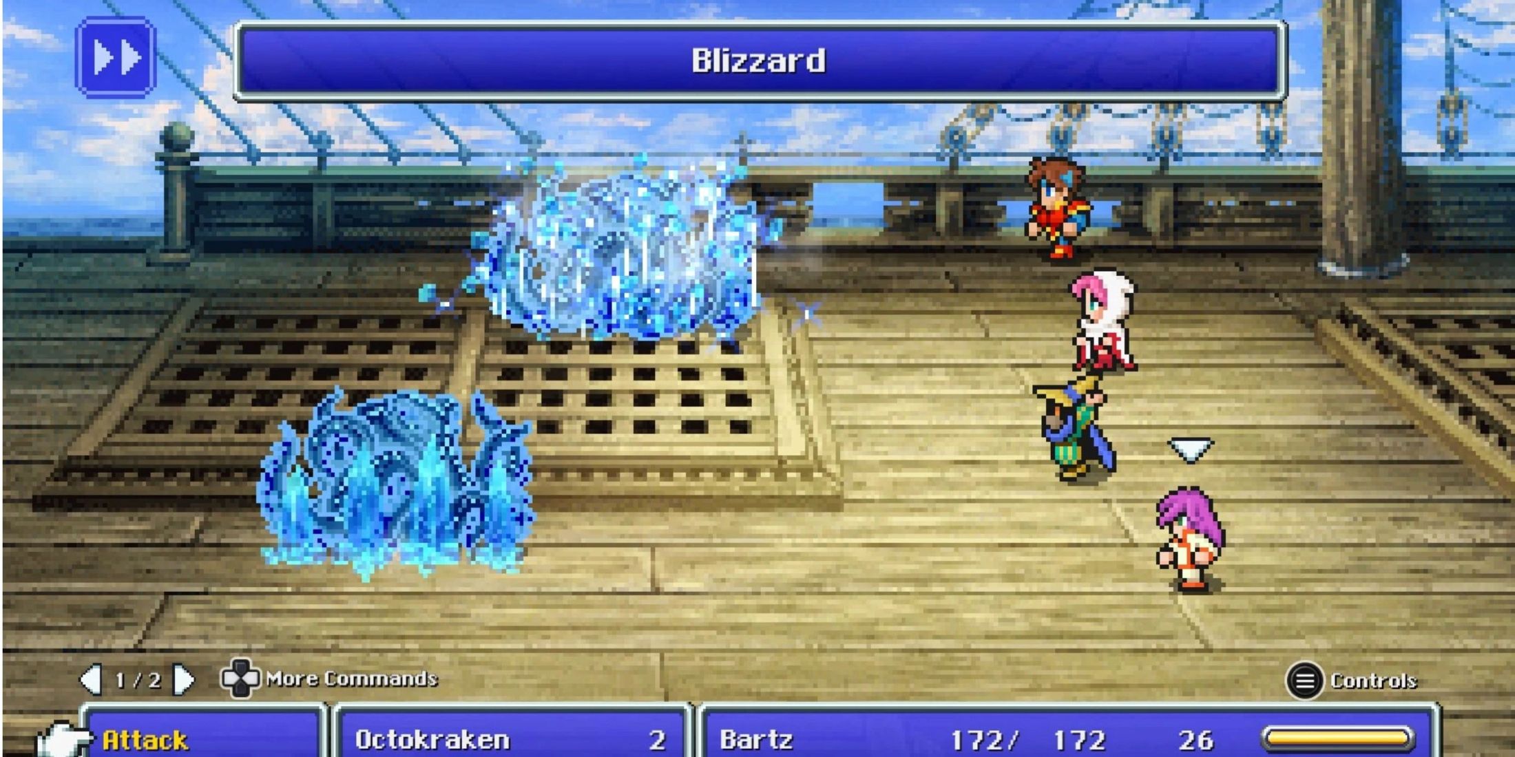 Blizzard in Final Fantasy 5