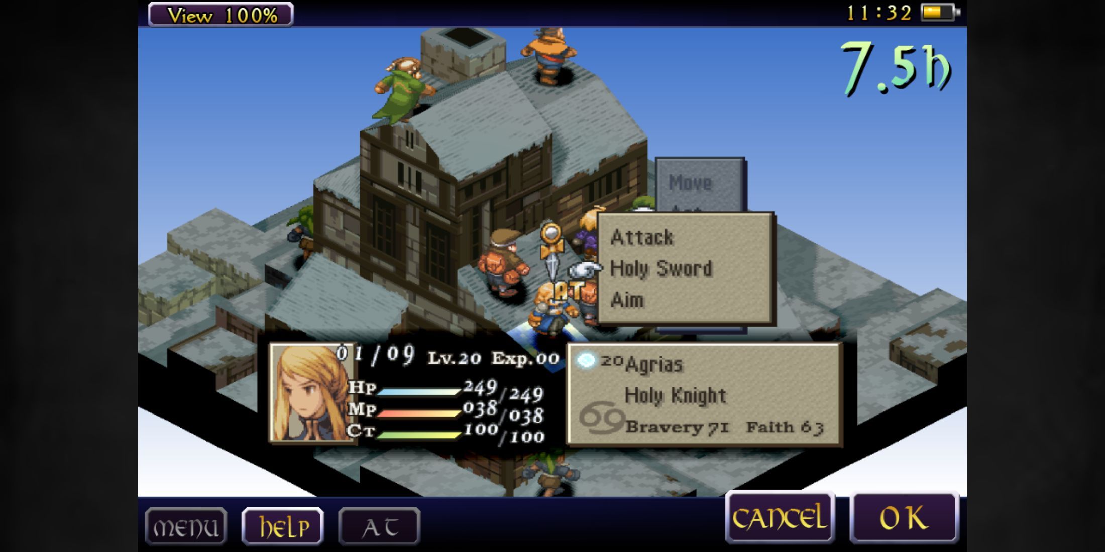 Final Fantasy Tactics The War Of The Lions battle