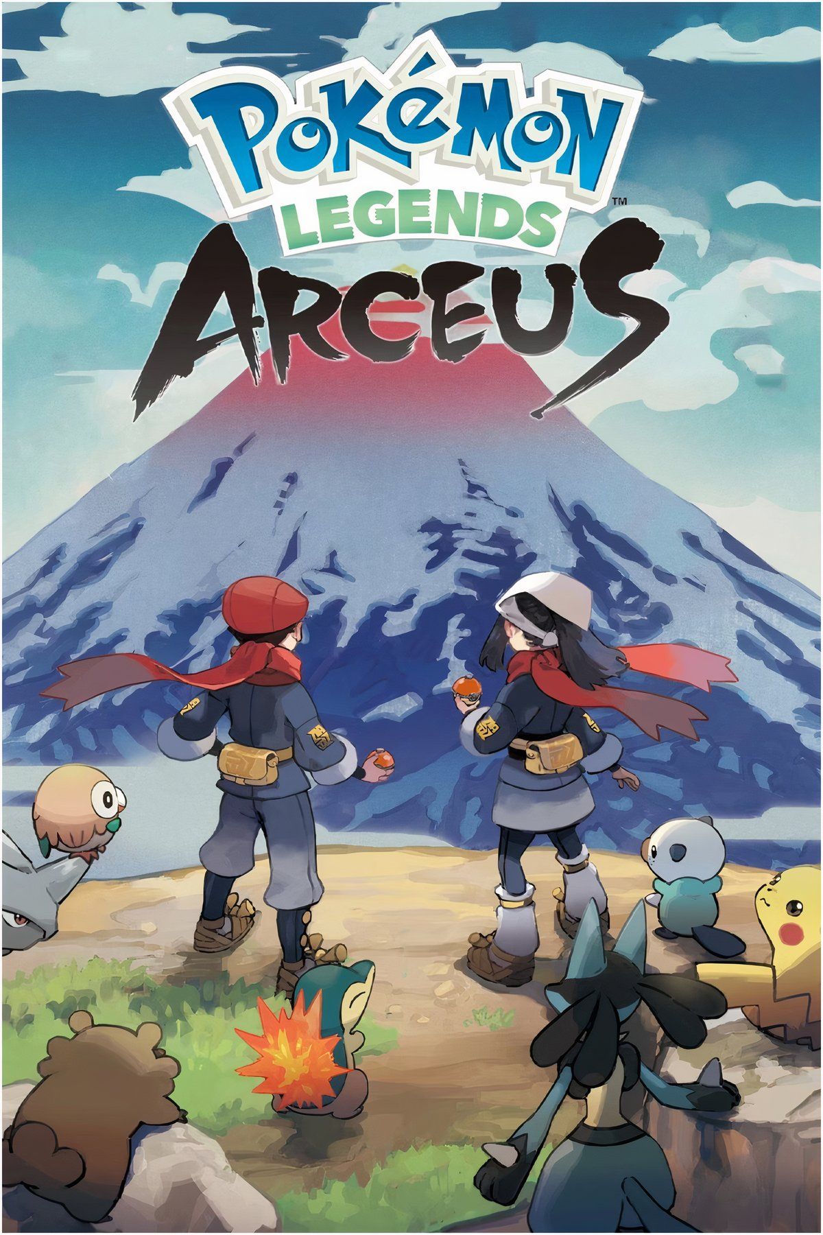 Pokemon Legends Arceus Tag Page Cover Art