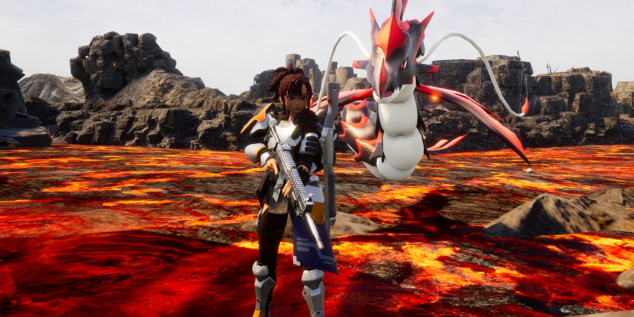 Screenshot showcasing Jormuntide Ingis in Palworld 