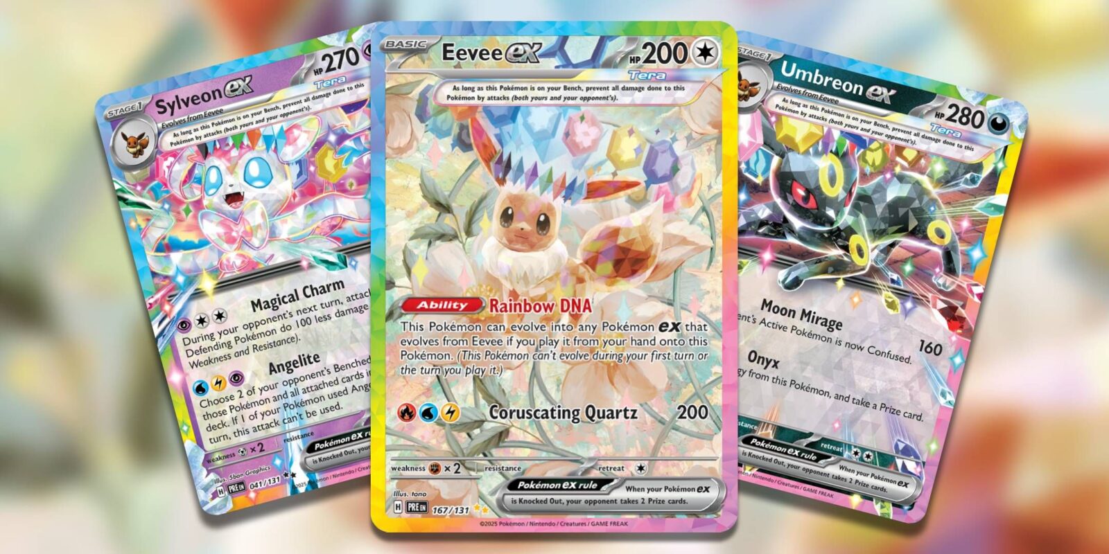 Best ex Pokemon From Prismatic Evolutions