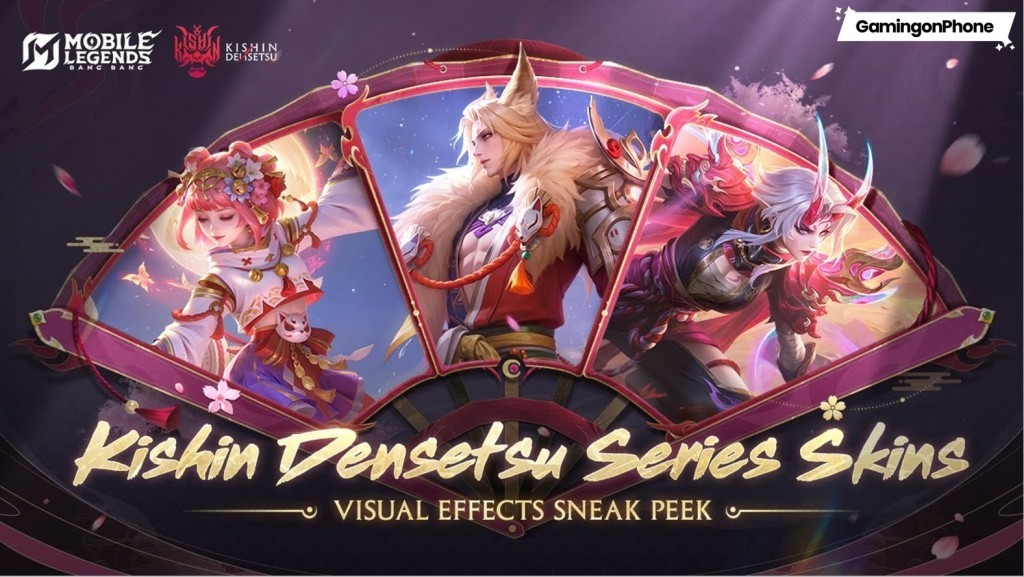 Mobile Legends February Kishin Densetsu Event Skins, MLBB Kishin Densetsu Skin Series