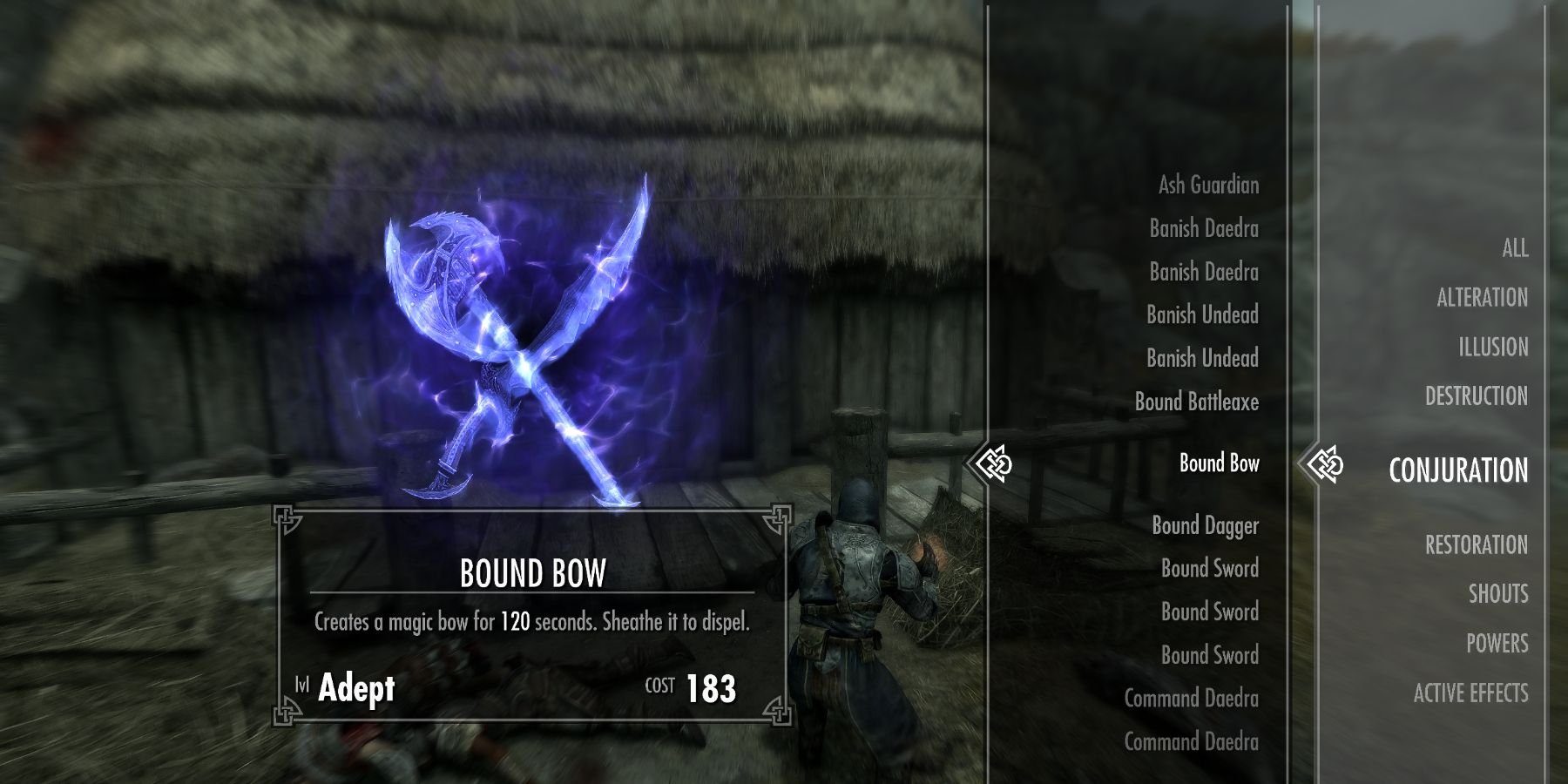 Skyrim - Bound Bow