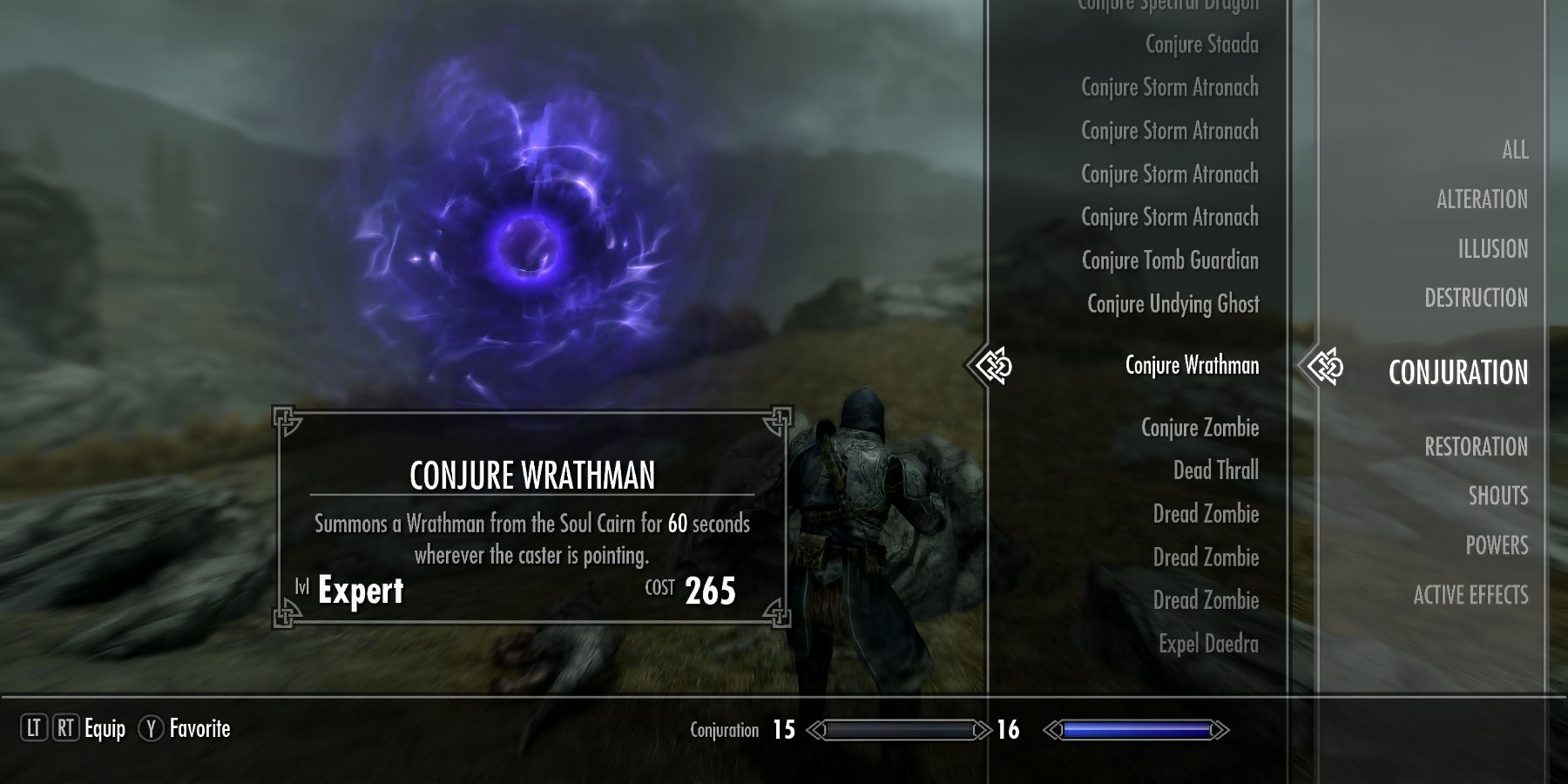 Skyrim - Conjure Wrathman