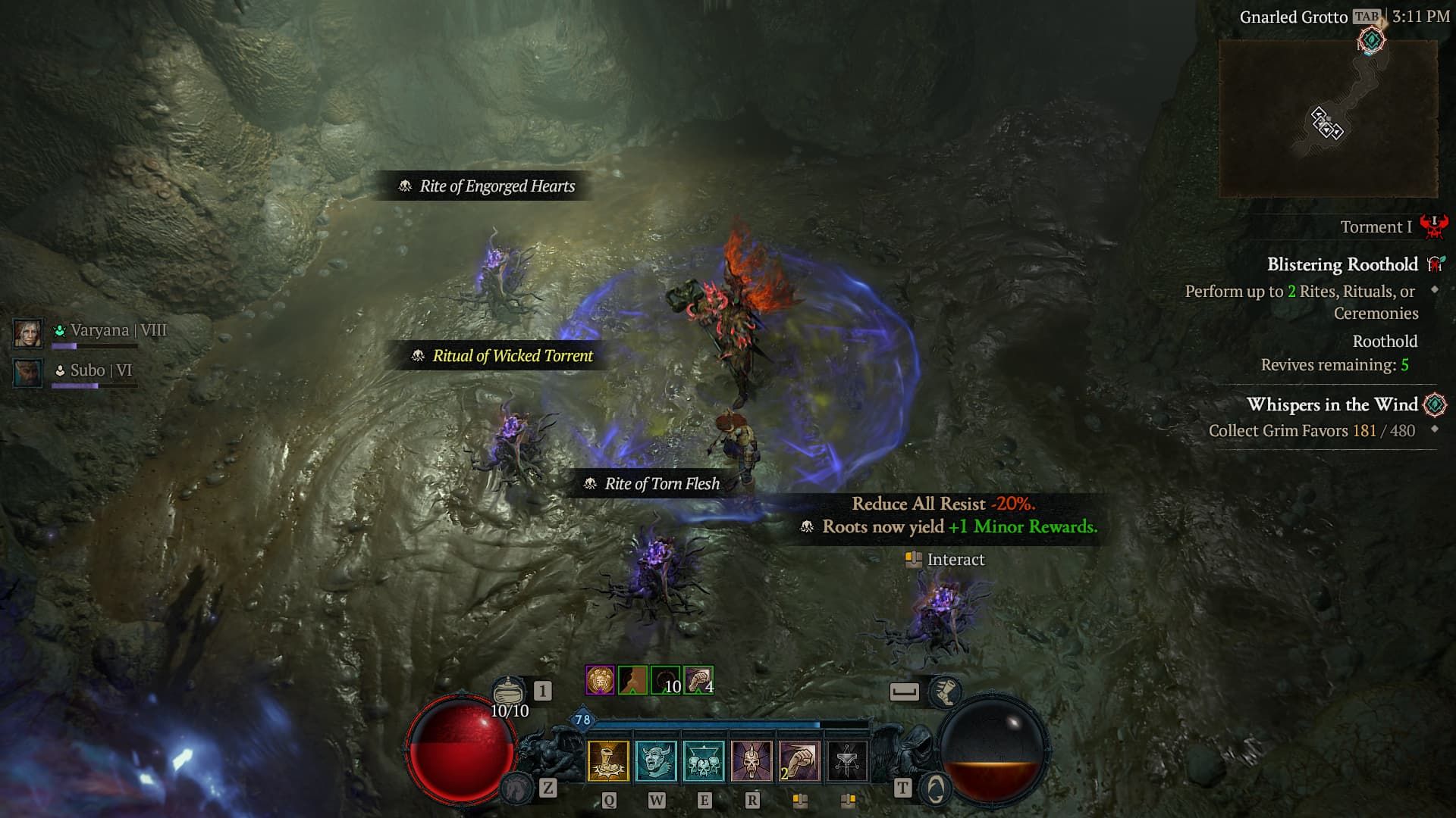 Rites and Rituals in a Diablo 4 Roothold Dungeon