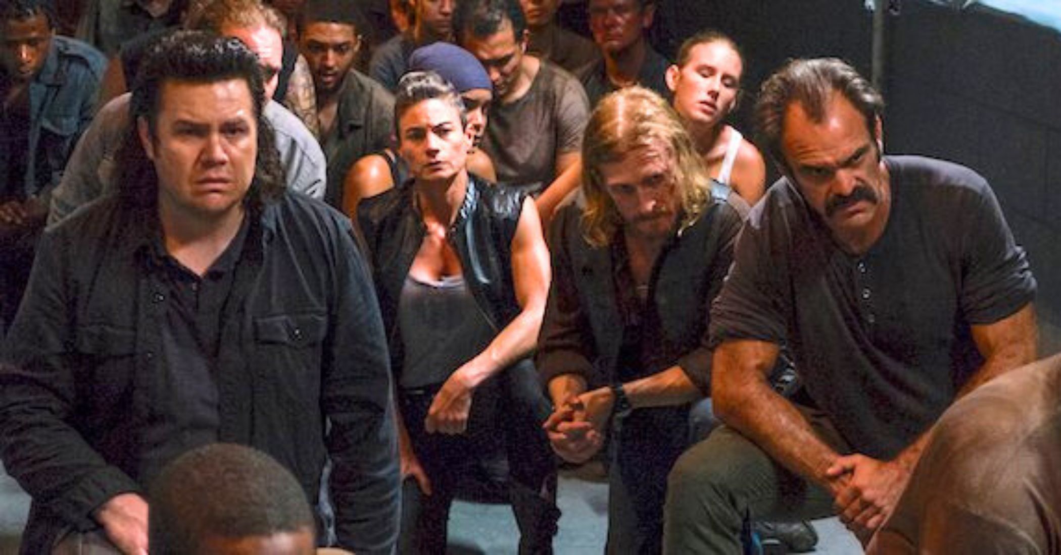 The Saviors in the walking dead