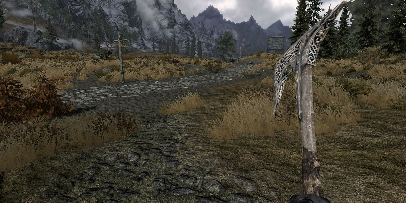 Skyrim Dawnguard Rune Axe