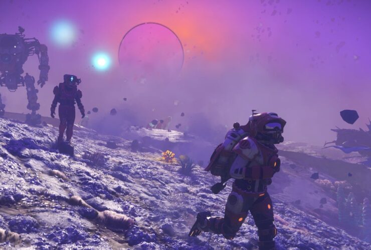 No Man's Sky's Worlds Part 2 update brings "billions of new stars and planets" including huge gas giants, but I'm curious about the wrath of its trippy flying squid mums