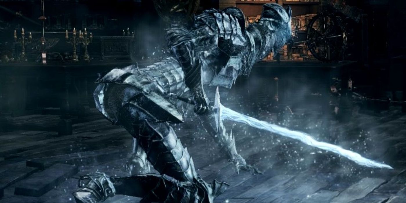 frost coated savage knight wielding a irithyll straight sword in dark souls 3 (1)