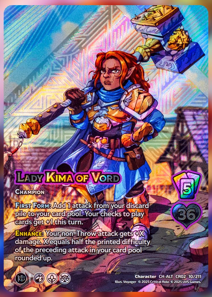 Lady Kima of Vord foil