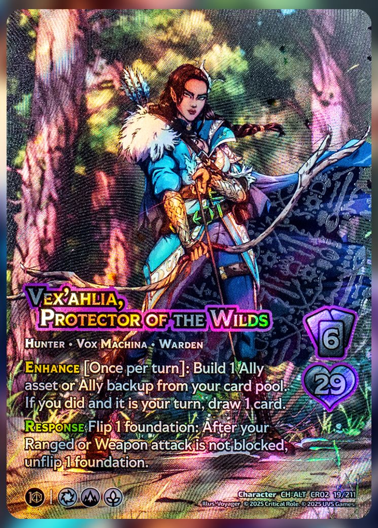 Vex'ahlia, Protector of the Wilds foil