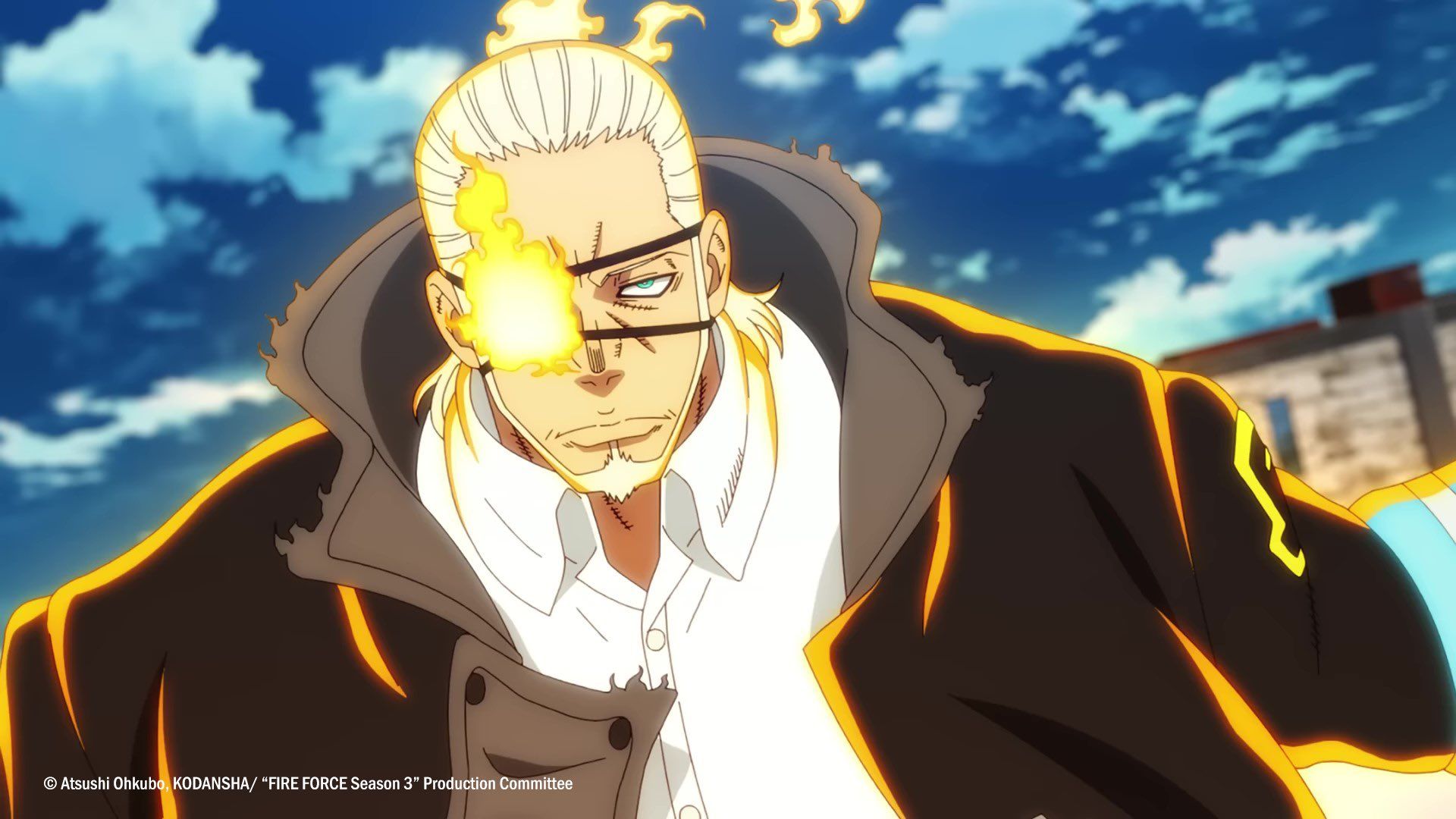 Leonard Burns in Fire Force season 3