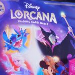 Disney Lorcana Gateway box alongside other board games