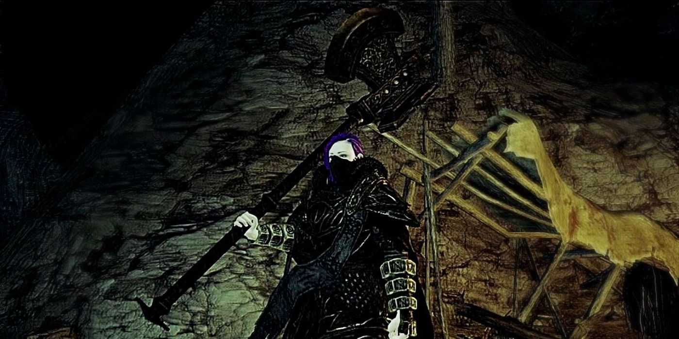 Drakekeeper's Greataxe dark souls 2 (1)