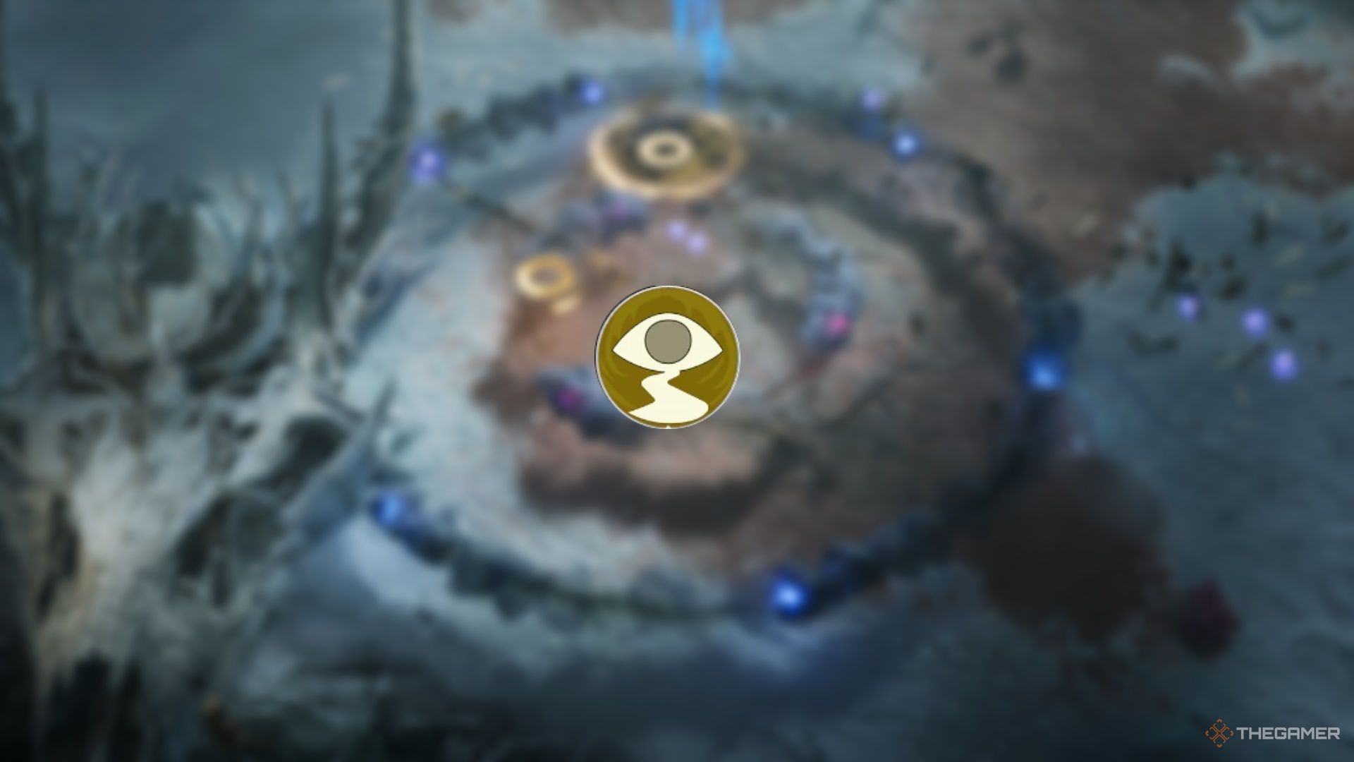 The icon of the Clairvoyance skill in Jotunnslayer.