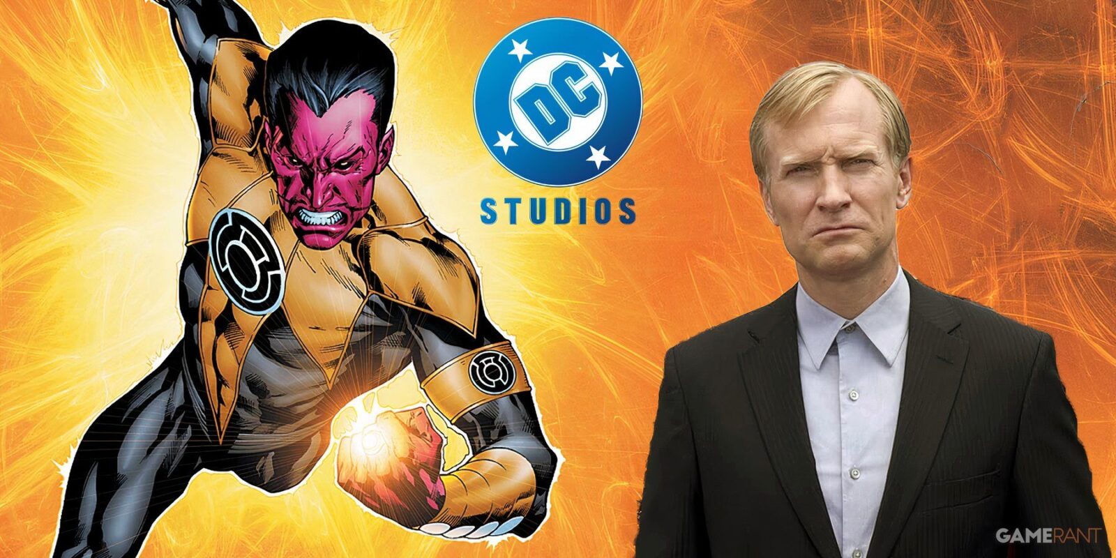 Lanterns DC Show Actor Ulrich Thomsen Suits Up as Sinestro In Fan Art