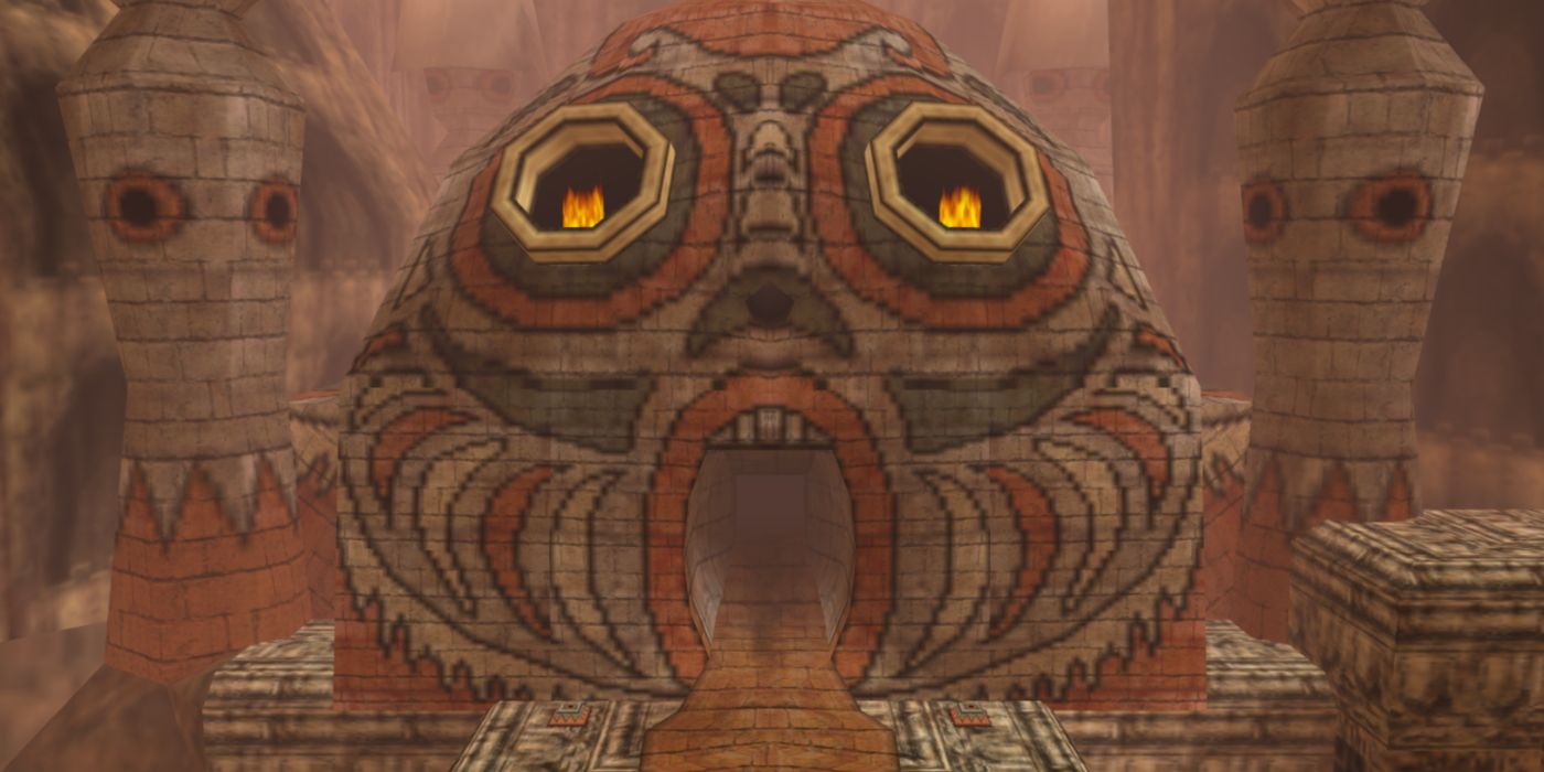 Stone Tower Temple in Zelda Majora's Maskl