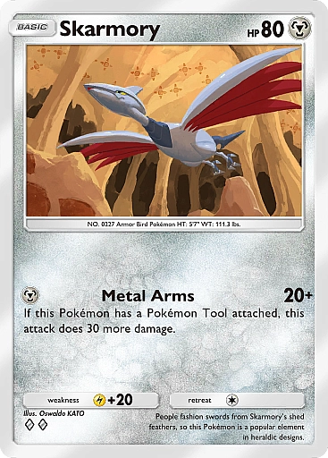 pokemon-tcg-pocket-space-time-smackdown-111-skarmory