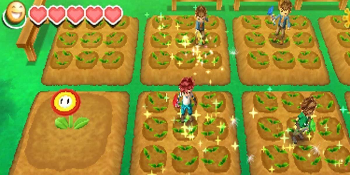 A screenshot showing gameplay in Story of Seasons.