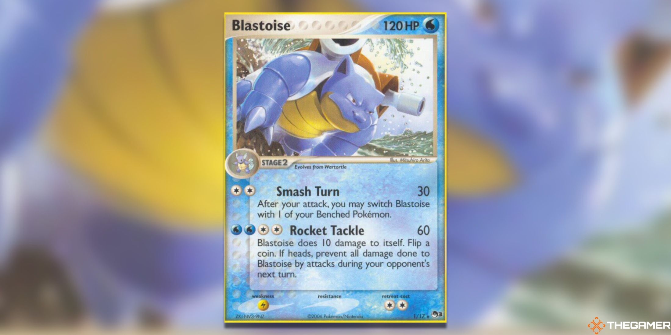 The POP Series 3 Blastoise from the Pokemon TCG.