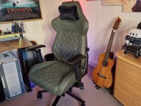 The Sherwood green Corsair TC500 Luxe gaming chair