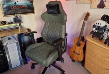 The Sherwood green Corsair TC500 Luxe gaming chair