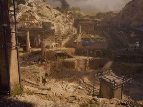 The Dig Site area in BO6 Zombies The Tomb map