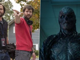 Stranger Things creators Duffer Brothers reveal they filmed over 650 hours of footage for the final season of the Netflix hit, as behind-the-scenes teaser is shown behind closed doors