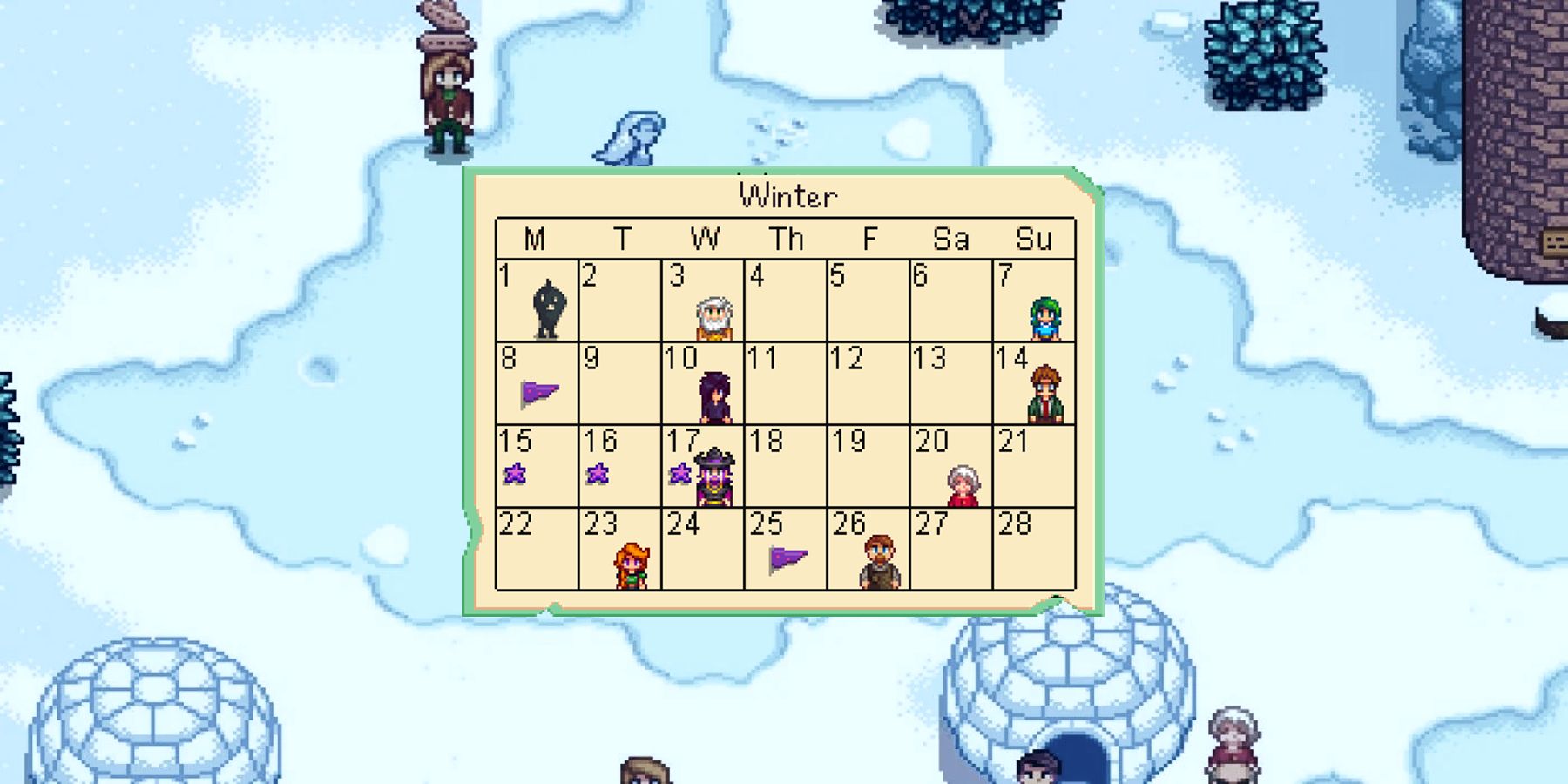 Stardew Valley Winter Guide