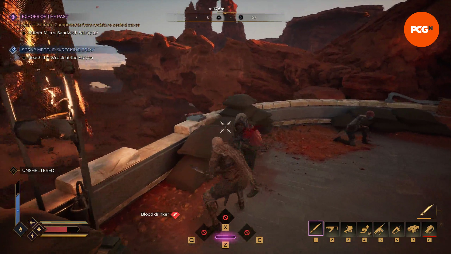 Dune Awakening preview: melee combat