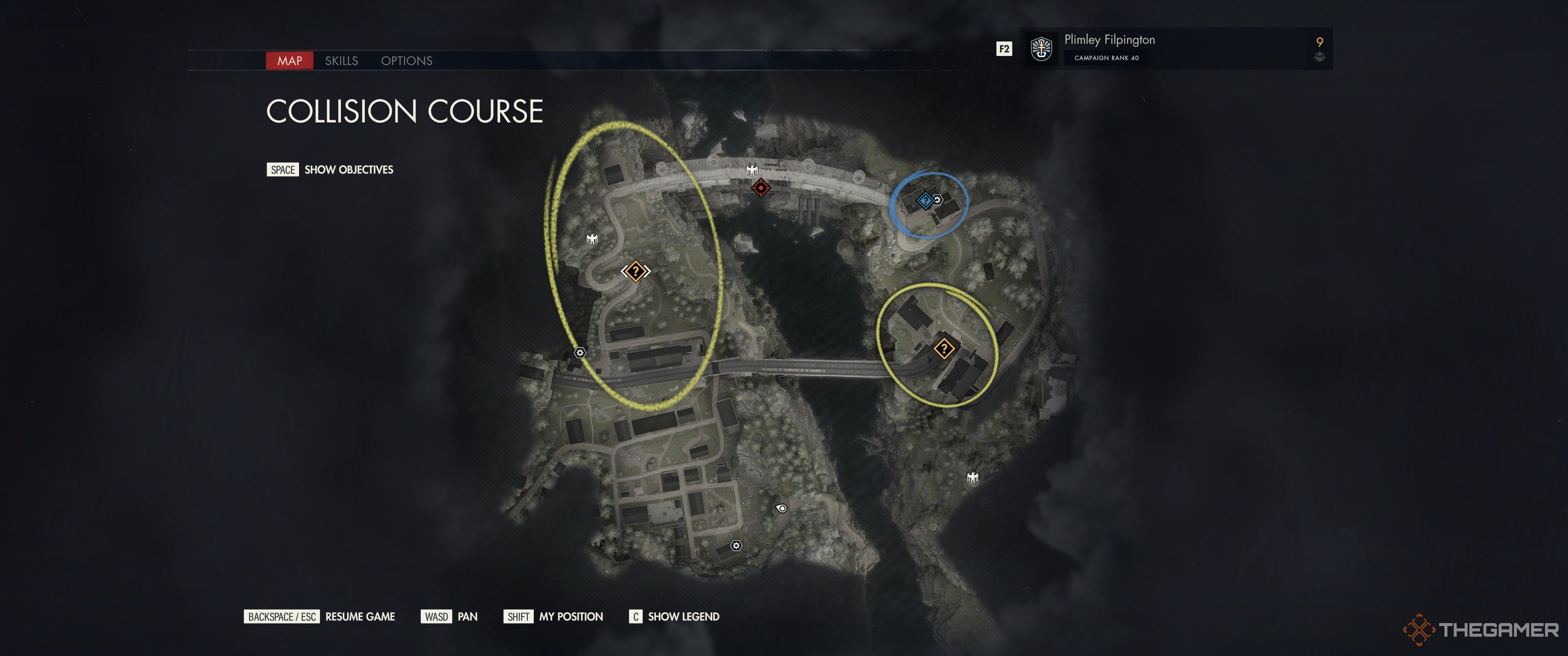 The Collision Course map in Sniper Elite: Resistance.