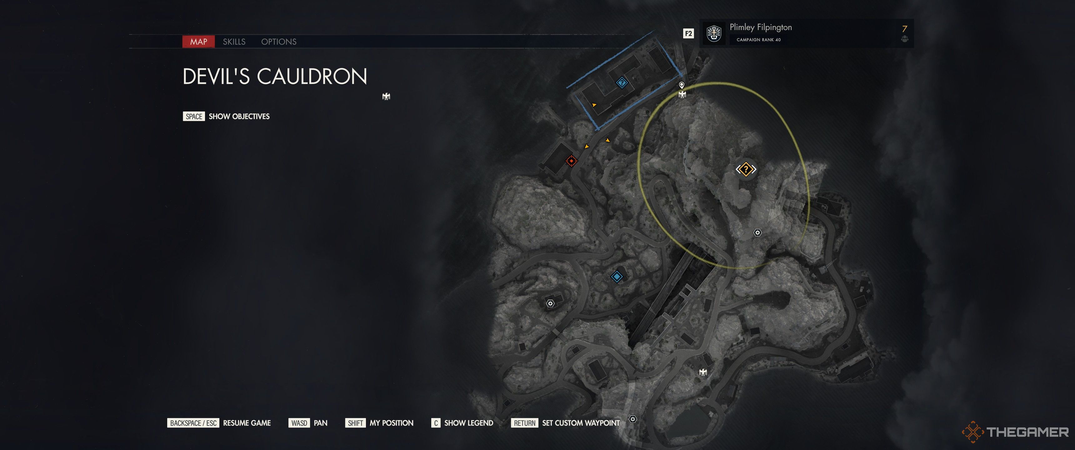 Devil's Cauldron map in Sniper Elite: Resistance.