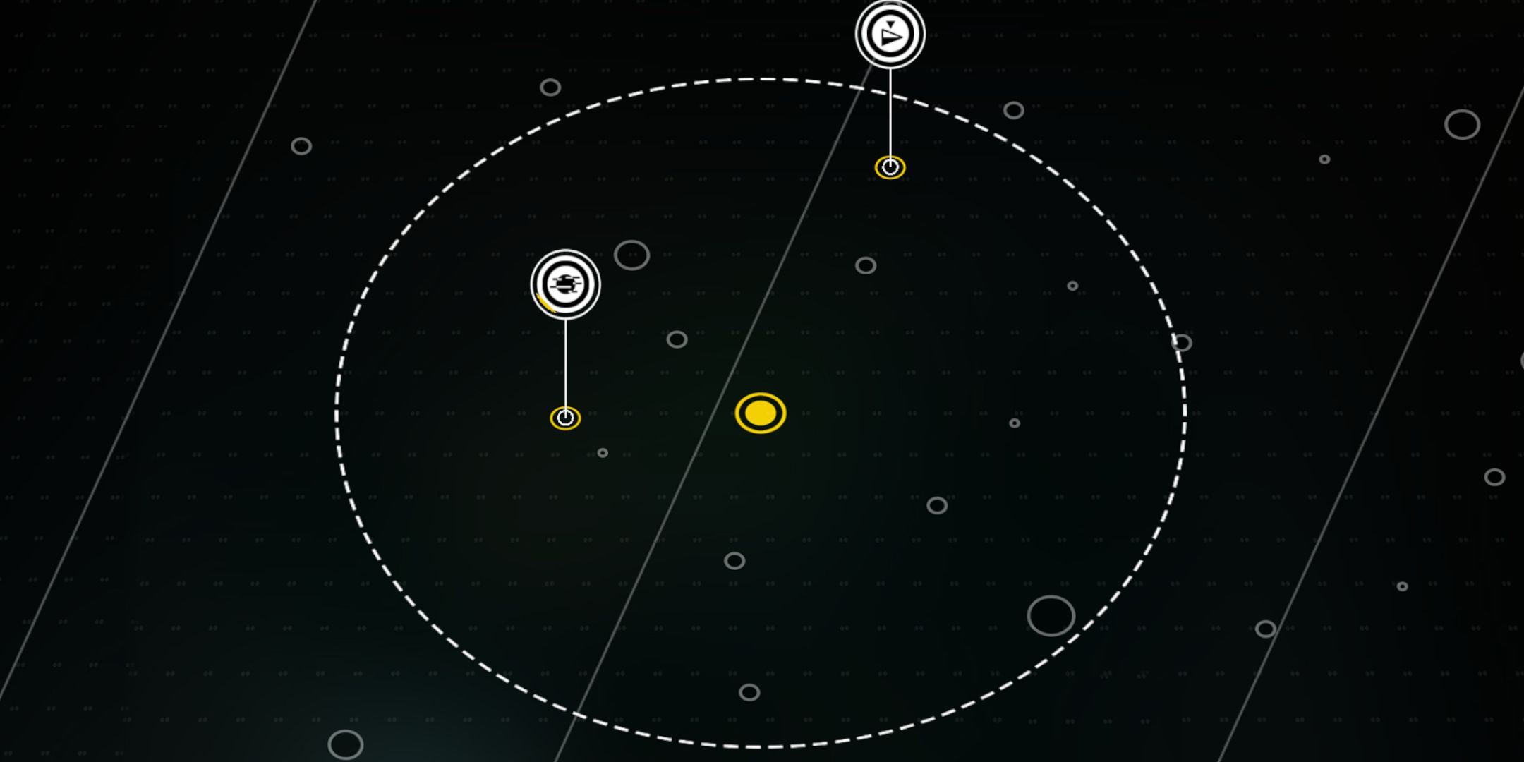 Citizen Sleeper 2. A blank navigation map.