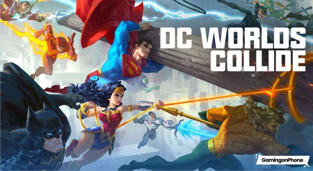 DC Worlds Collide DC Superheroes Cover