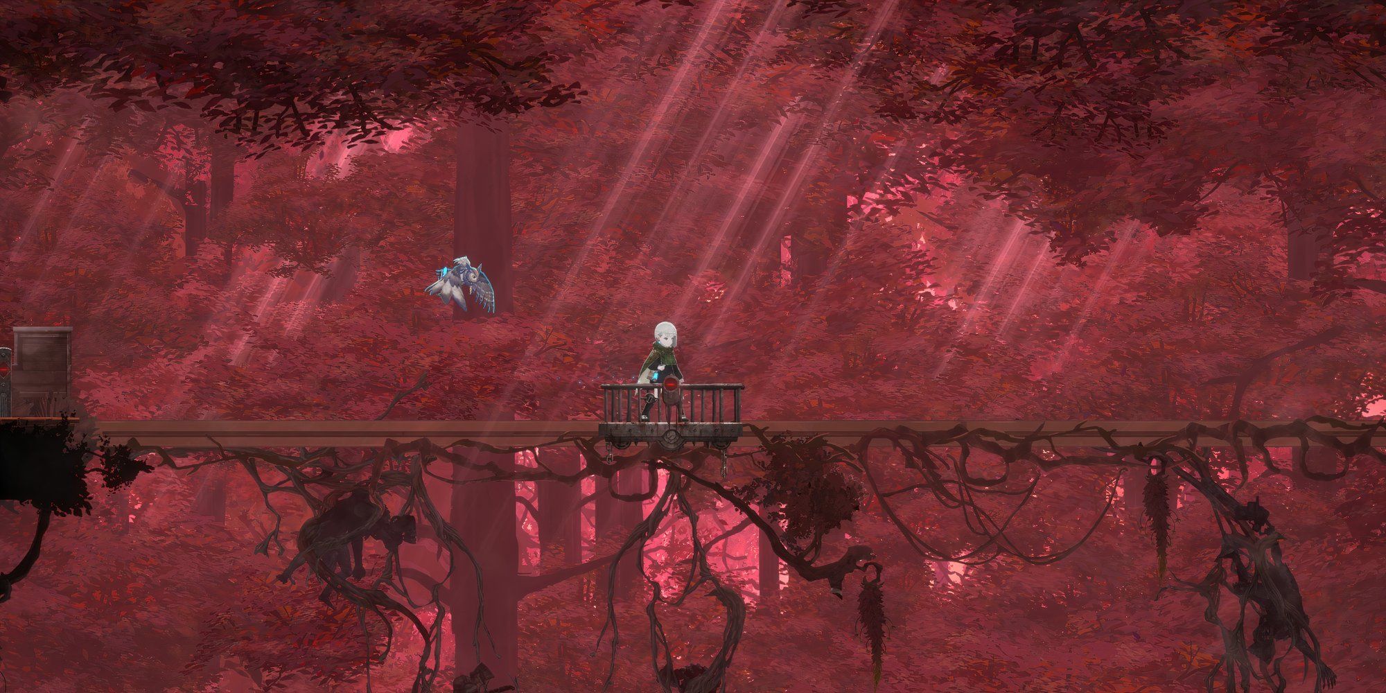 Exploring the Crimson Forest in Ender Magnolia Bloom in the Mist