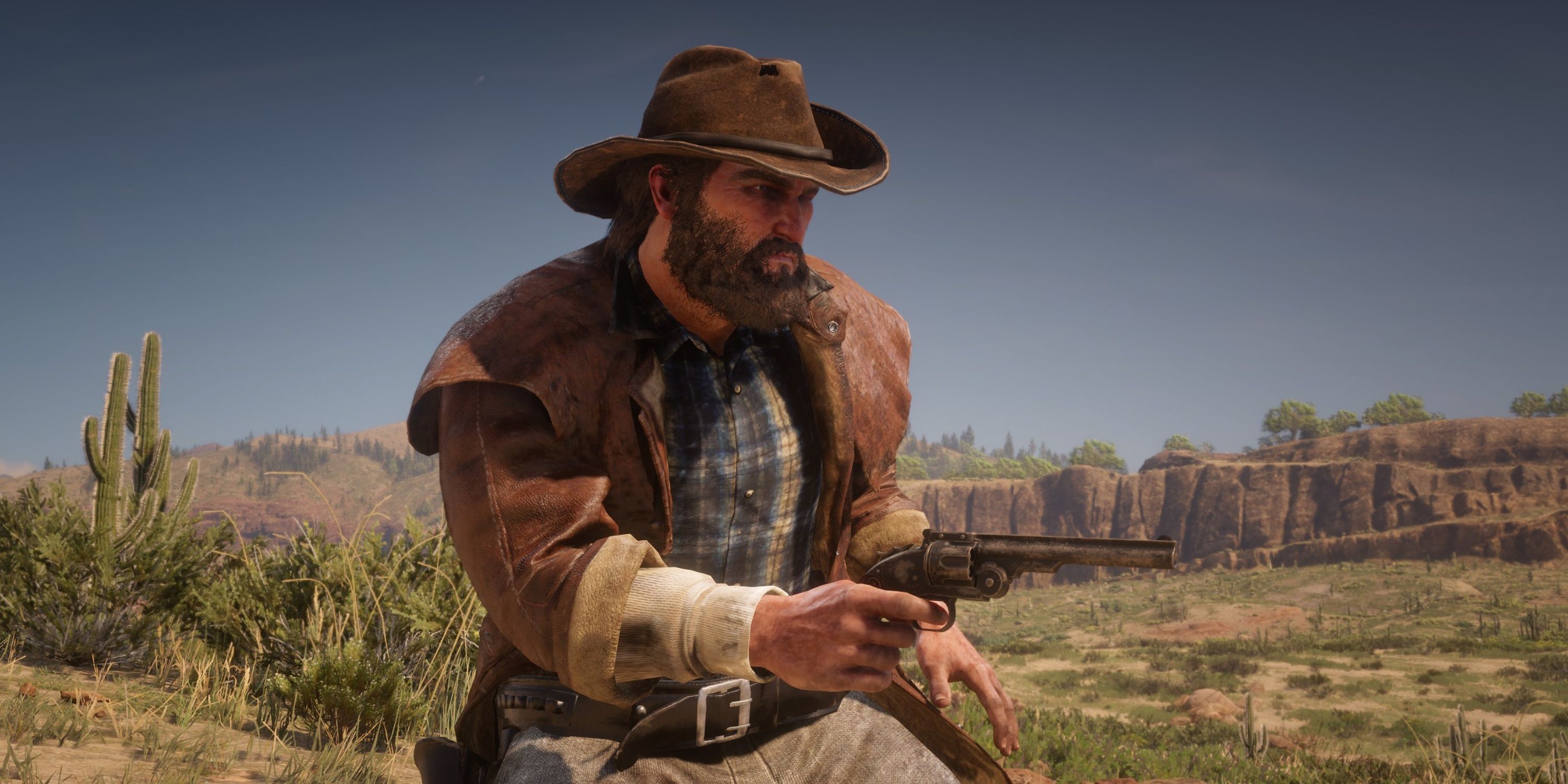 bill williamson with his revolver