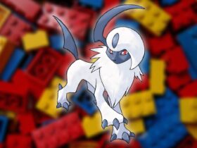 Pokemon Fan Designs Absol Out of LEGO